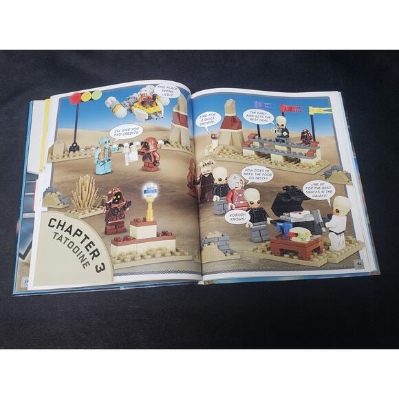 LEGO Star Wars Build Your Own Adventure Disney Hardcover Building Book - Picture 2 of 8